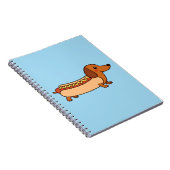 Carnet Chien chaud mignon (Côté Droit)