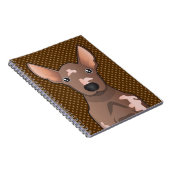 Carnet Chien chauve mexicain (Xoloitzcuintle) (Côté Droit)