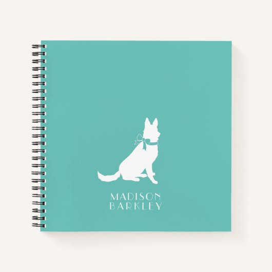 Carnet Chien Chien Chien Chien Allemand Chien Chien Chien (Devant)