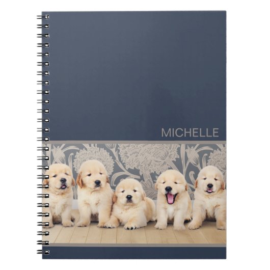 Carnet Chien Chien Chien Chien Chien Chien Mignonne Golde (Devant)
