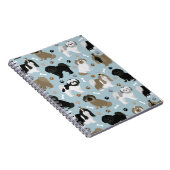 Carnet Chien Chien Chien Chien Chien Chien Paws et Os (Côté Droit)