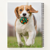 Carnet Chien Chien Chien Chien Personnalisé Nom Monogramm (Dos)