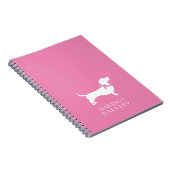 Carnet Chien Chien Chien Puppy de Dachshund (Côté Droit)