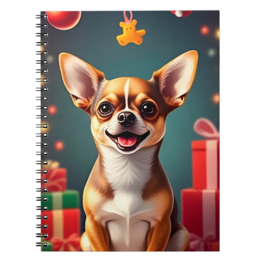 Carnet Chien Chihuahua souriant (Devant)