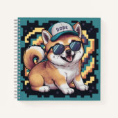 Carnet Chien chiot Shiba Inu (Devant)