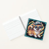 Carnet Chien chiot Shiba Inu (Intérieur)