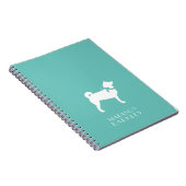 Carnet Chien chiot Shiba Inu (Côté Droit)