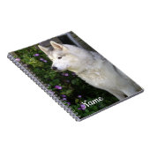 Carnet Chien chiot sibérien Husky (Côté Droit)