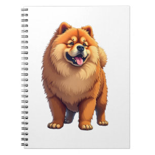 Carnet Chien Chow Chow Race de Chien Chinoise pour un Cho