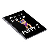 Carnet Chien comment vous faites chiot Yorkshire Terrier (Côté Droit)