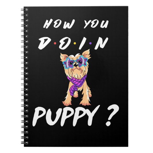 Carnet Chien comment vous faites chiot Yorkshire Terrier (Devant)