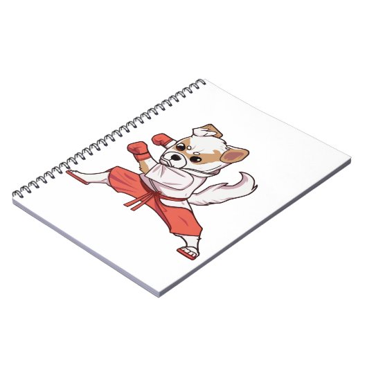 Carnet Chien connaît Karate (Côté gauche)