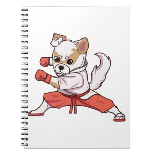 Carnet Chien connaît Karate