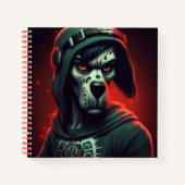 Carnet Chien Cool (Devant)