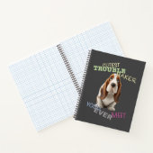Carnet Chien Cuttest Trouble Maker Cute Adorable Funny (Intérieur)