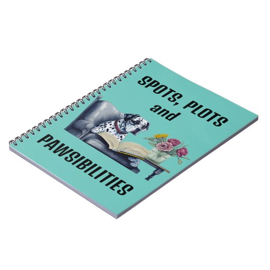 Carnet Chien dalmate (Côté gauche)