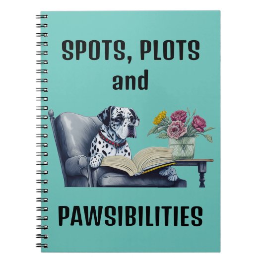 Carnet Chien dalmate (Devant)