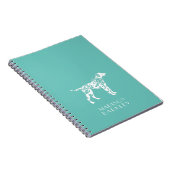 Carnet Chien dalmate chiot (Côté Droit)