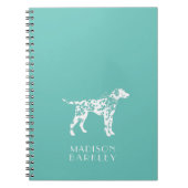Carnet Chien dalmate chiot (Devant)