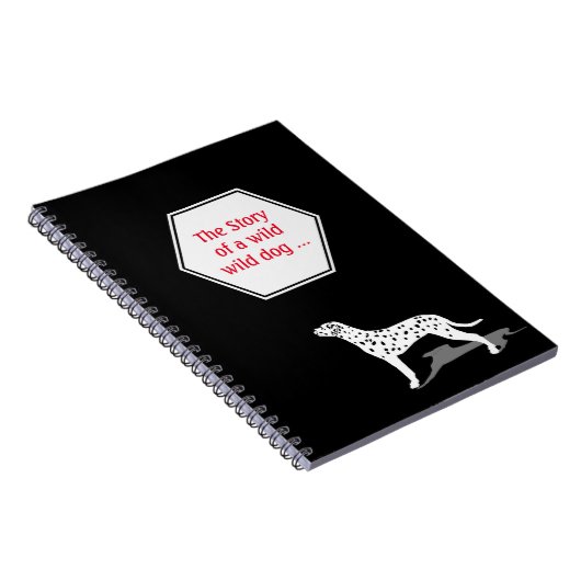 Carnet Chien dalmate mignon (Côté Droit)