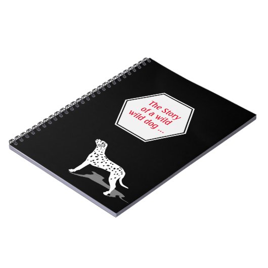 Carnet Chien dalmate mignon (Côté gauche)