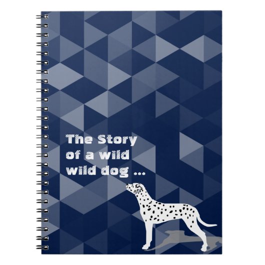Carnet Chien dalmatien mignon (Devant)