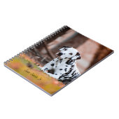Carnet Chien dalmatien personnalisé (Côté gauche)