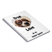 Carnet Chien d'amour vrai  (Côté Droit)