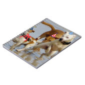 Carnet chien d'anniversaire heureux (Côté gauche)