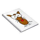 Carnet Chien de bande dessinée (Côté Droit)