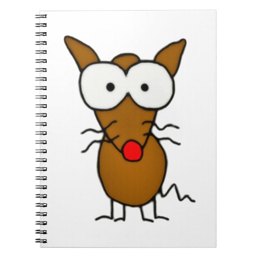Carnet Chien de bande dessinée (Devant)