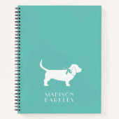 Carnet Chien de Basset Hound Puppy (Devant)