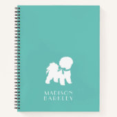 Carnet Chien de Bichon Frise Puppy (Devant)