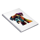 Carnet Chien de boîte coloré (Côté Droit)