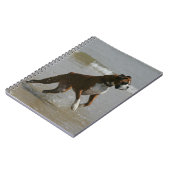 Carnet Chien de boxeur dans l'eau (Côté gauche)