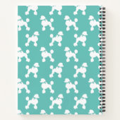 Carnet Chien de caniche Français (Dos)