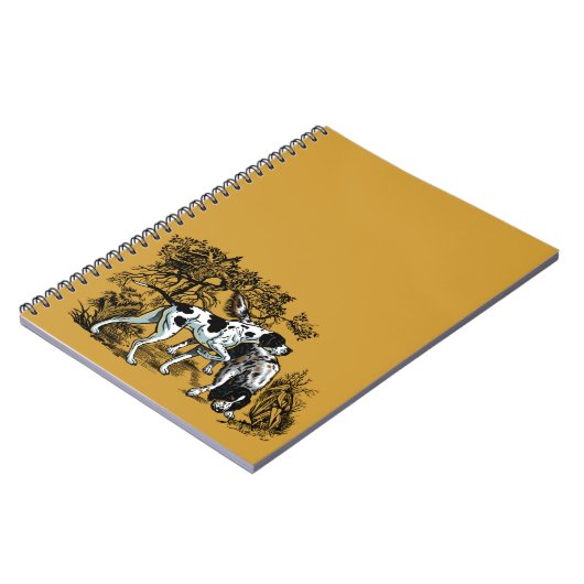 Carnet chien de chasse (Côté gauche)