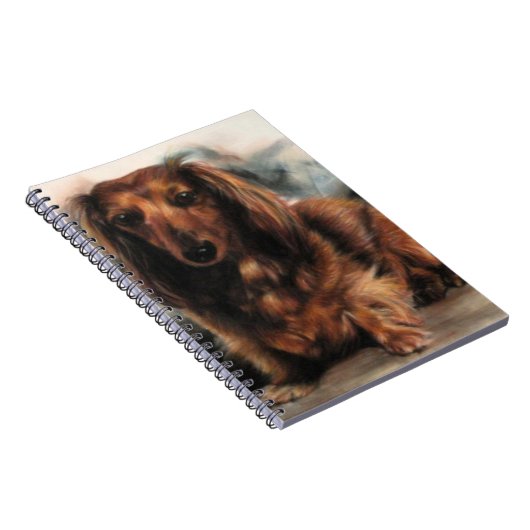 Carnet Chien de Dachshund (Côté Droit)