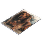 Carnet Chien de Dachshund (Côté gauche)