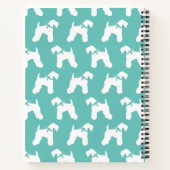 Carnet Chien de Kerry Blue Terrier Chien Chien Puppy (Dos)