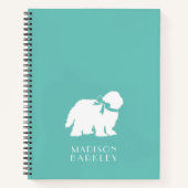 Carnet Chien de mouton Chien de mouton vieux anglais Chie (Devant)