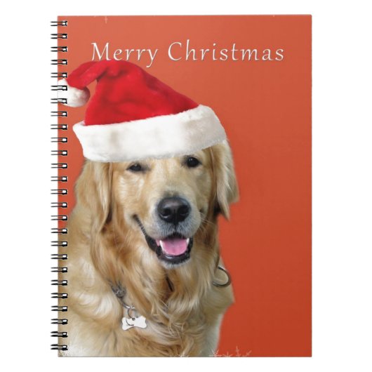 Carnet Chien de Noël (Devant)