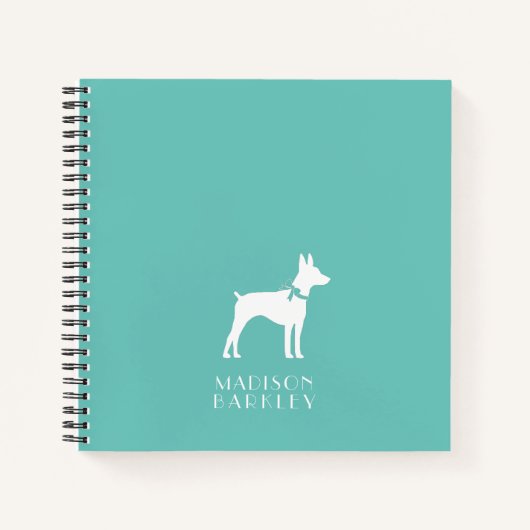 Carnet Chien de Rat Terrier Chien Chien Chien Chien Puppy (Devant)