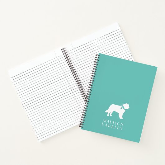 Carnet Chien de St. Bernard Puppy (Intérieur)