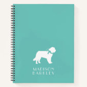 Carnet Chien de St. Bernard Puppy (Devant)