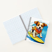 Carnet Chien de surf (Intérieur)