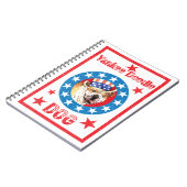 Carnet Chien de taule patriotique (Côté gauche)
