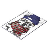 Carnet Chien de Taureau de Français de hippie (Côté gauche)