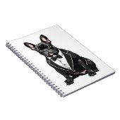 Carnet Chien de taureaux français à Tuxedo (Côté Droit)