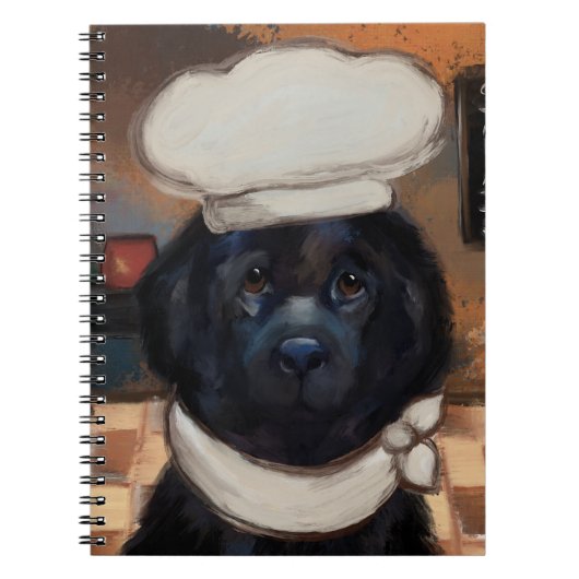Carnet Chien de Terre-Neuve (Devant)